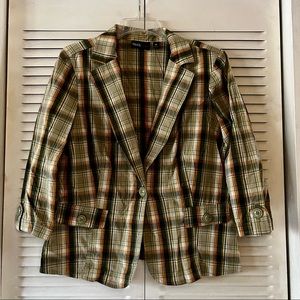Maximo plaid jacket